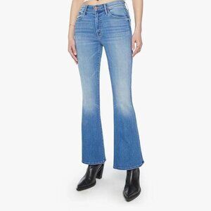 Mother The Weekender Medium Wash High Rise Bootcut Denim Jeans Size 28